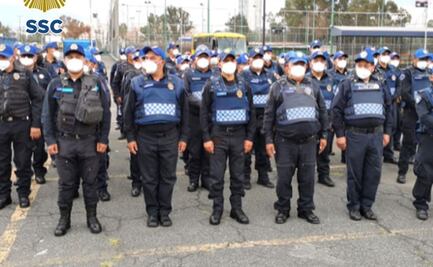 Despliegan elementos para resguardar Congreso capitalino por informe de Sheinbaum