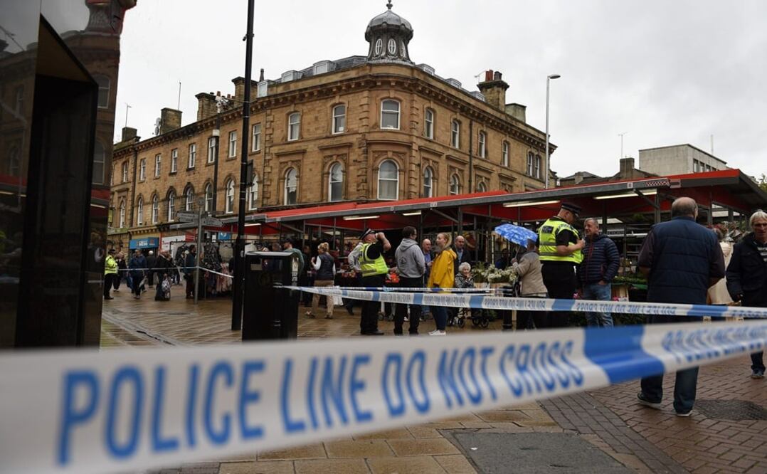 El mercado Barnsley Mayday Green Market fue cerrado en su totalidad tras la agresión. (Foto: AFP)