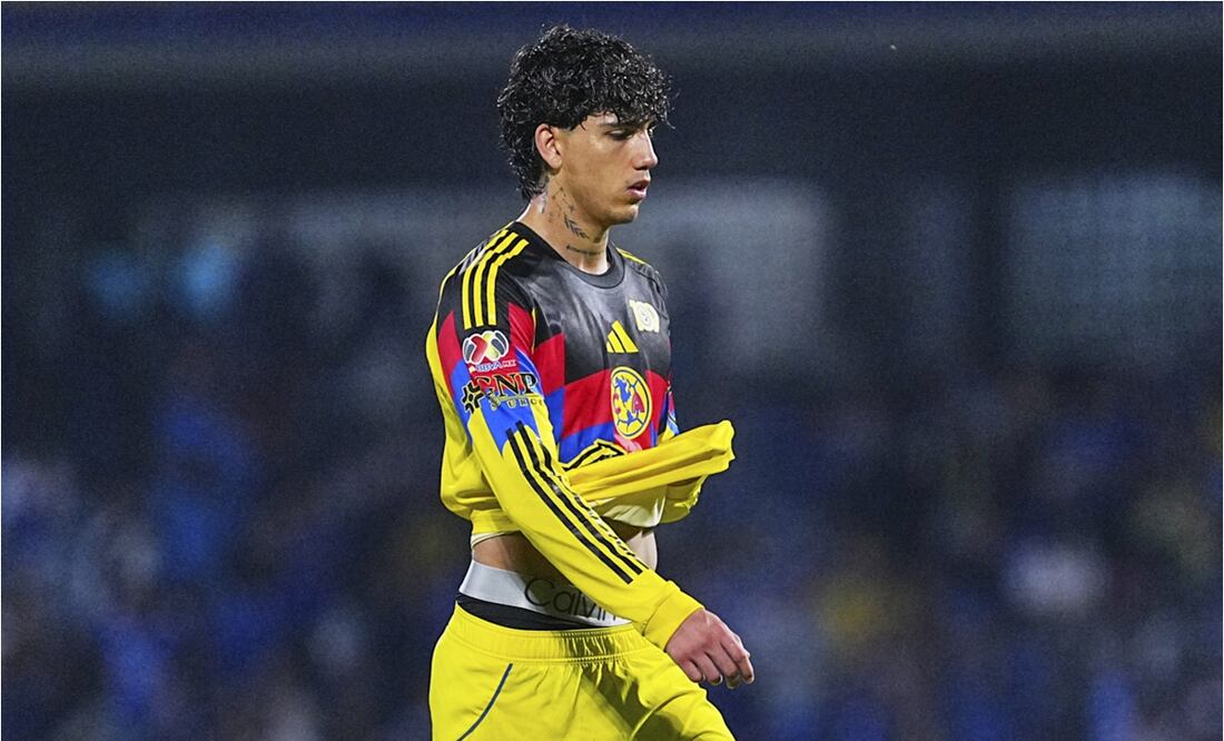 Kevin Álvarez durante el encuentro ante Cruz Azul. FOTO: IMAGO7