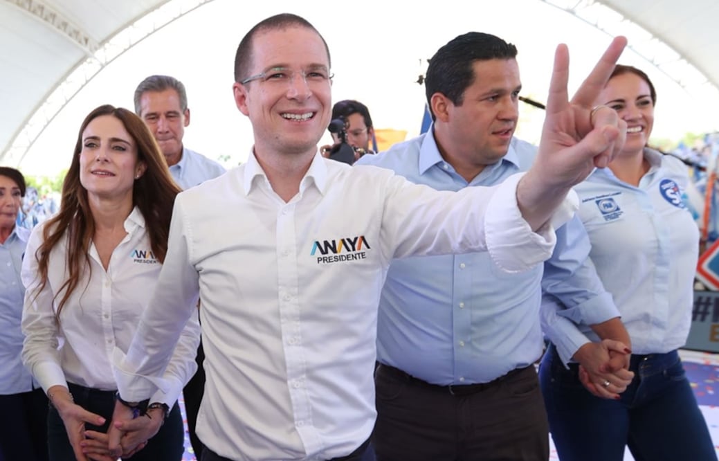 Anaya Cortés cierra su campaña en uno de los estados con mayor número de votantes. Foto: Ariel Ojeda/El Universal