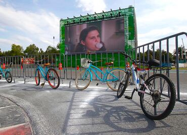 Autocinema y bicicinema para tarde de pelis