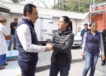 Sheinbaum y Fayad visitan a dos heridos