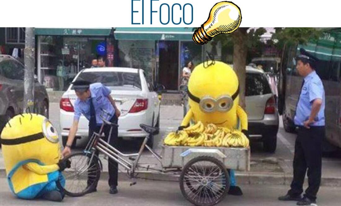 El Foco. Detienen a Minions por vender bananas