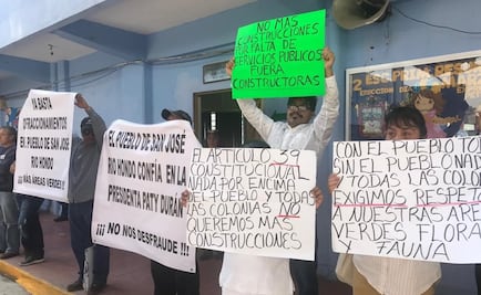 Vecinos de Río Hondo, Naucalpan, rechazan nuevas construcciones