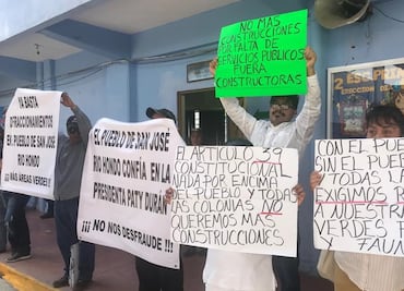 Vecinos de Río Hondo, Naucalpan, rechazan nuevas construcciones