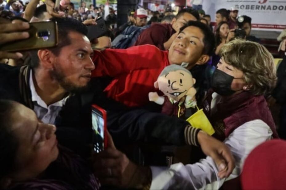 "Hay ánimo de transformación": Delfina Gómez asegura que esta vez ganará elección en Edomex