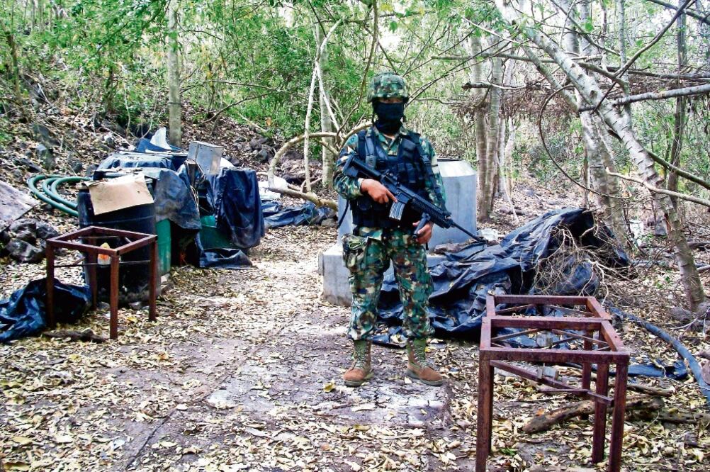 Las acciones del grupo H3 podrían ser la reacción al continuo golpe que fuerzas federales están dando a los narcolaboratorios, asegura Javier Valle (ARCHIVO EL UNIVERSAL)