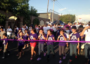 Niños lesionados encabezan marcha ABC en Hermosillo