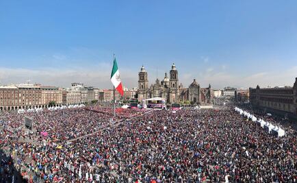 Cierran circulación en el Zócalo por evento del GCDMX