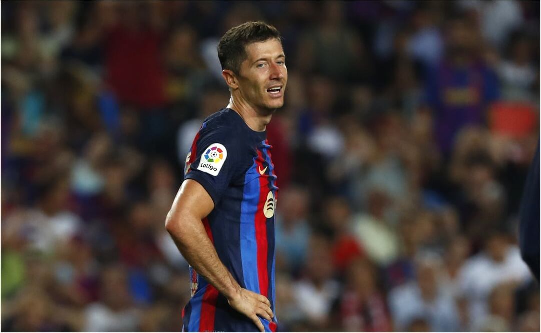 Lewandowski es víctima de la delincuencia; el presunto responsable es fan del Barcelona / FOTO: AP