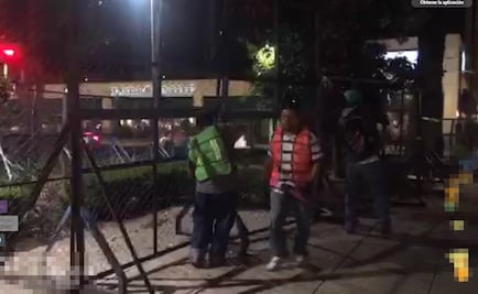 Intenta Arne desmontar “muro” de vallas en Embajada de EU