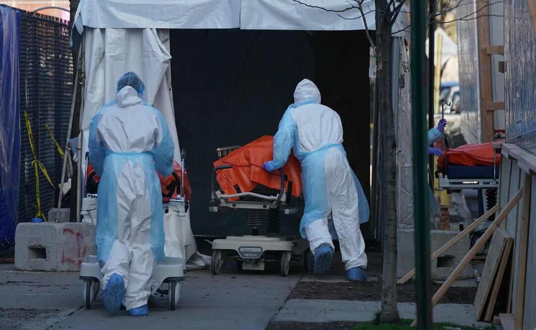 Pandemia del coronavirus en Nueva York (Foto: AFP)