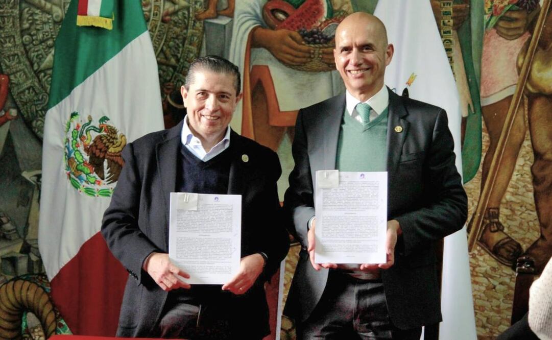 La alcaldía Coyoacán y el C5 firmaron un convenio de colaboración para dar una respuesta más efectiva ante las emergencias (18/12/2024). Foto: Especial