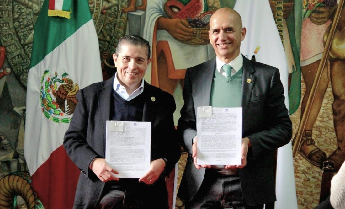 La alcaldía Coyoacán y el C5 firmaron un convenio de colaboración para dar una respuesta más efectiva ante las emergencias (18/12/2024). Foto: Especial