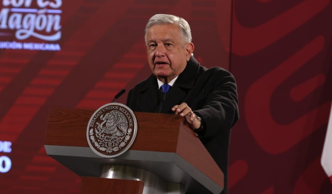 López Obrador se preguntó cuándo ha habido una conferencia de prensa de la Judicatura, que se encarga de que los jueces actúen con rectitud. Foto: Carlos Mejía