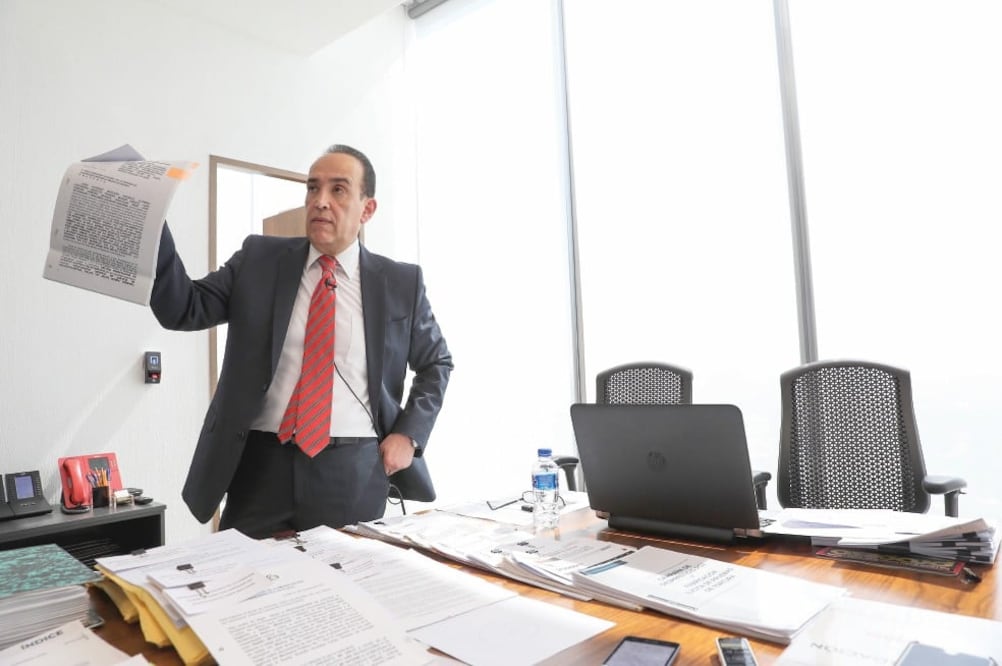 El extitular de la SEIDO, Felipe Muñoz, afirmó que la CNDH no tomó en cuenta documentos “clave” en la investigación. (JUAN CARLOS REYES, EL UNIVERSAL)