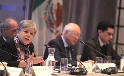 Canciller Alicia Bárcena celebra en Washington “cifra inmensa” de comercio con EU