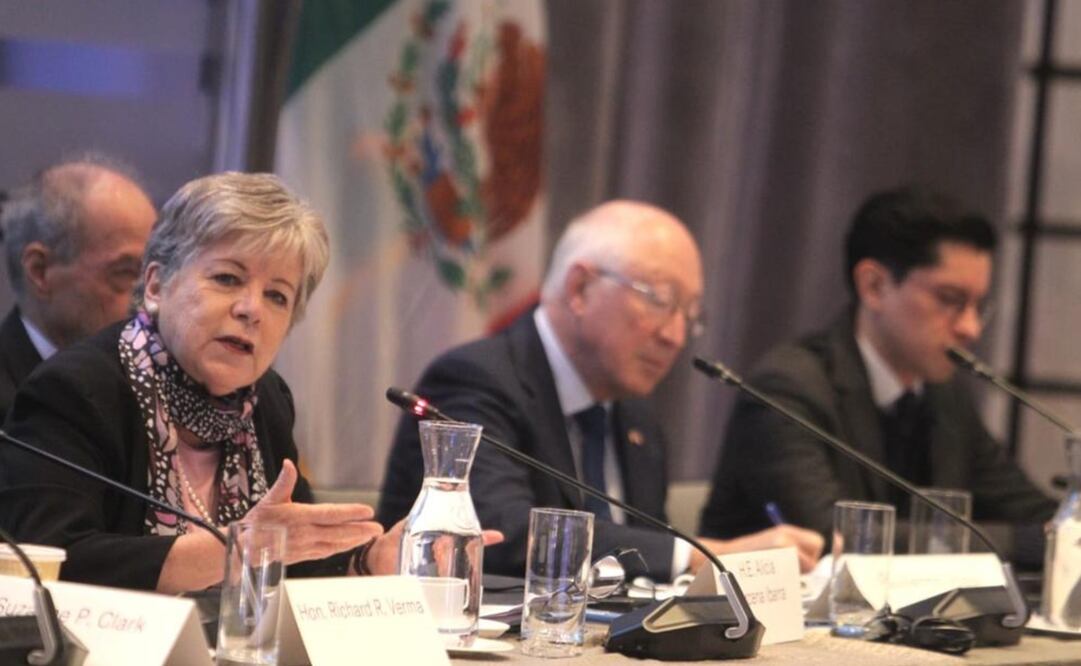 Alicia Bárcena participó en la décimo tercera edición del U.S.-México CEO Dialogue. Foto: SRE