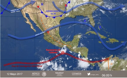 Persiste lluvias fuertes durante la tarde y noche en el Valle de México