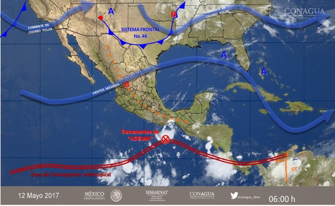 Foto: tomada de @conagua_clima