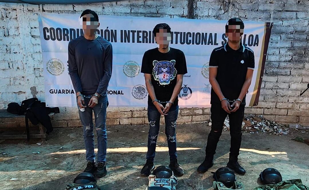 Caen 3 civiles armados en Mazatlán Foto: Especial