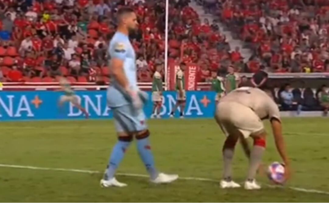 El penalti sucedió en la segunda parte / Foto: Especiales