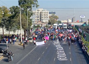 Alternativas viales ante bloqueo en Calzada de Tlalpan por protesta de tianguistas