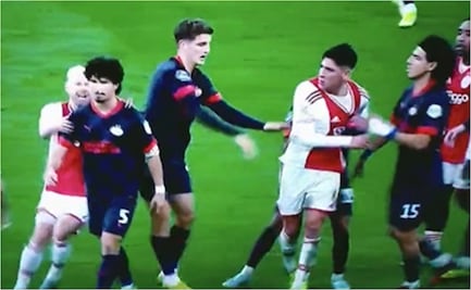 VIDEO: Edson Álvarez casi llega a los golpes con compañero de Erick Gutiérrez