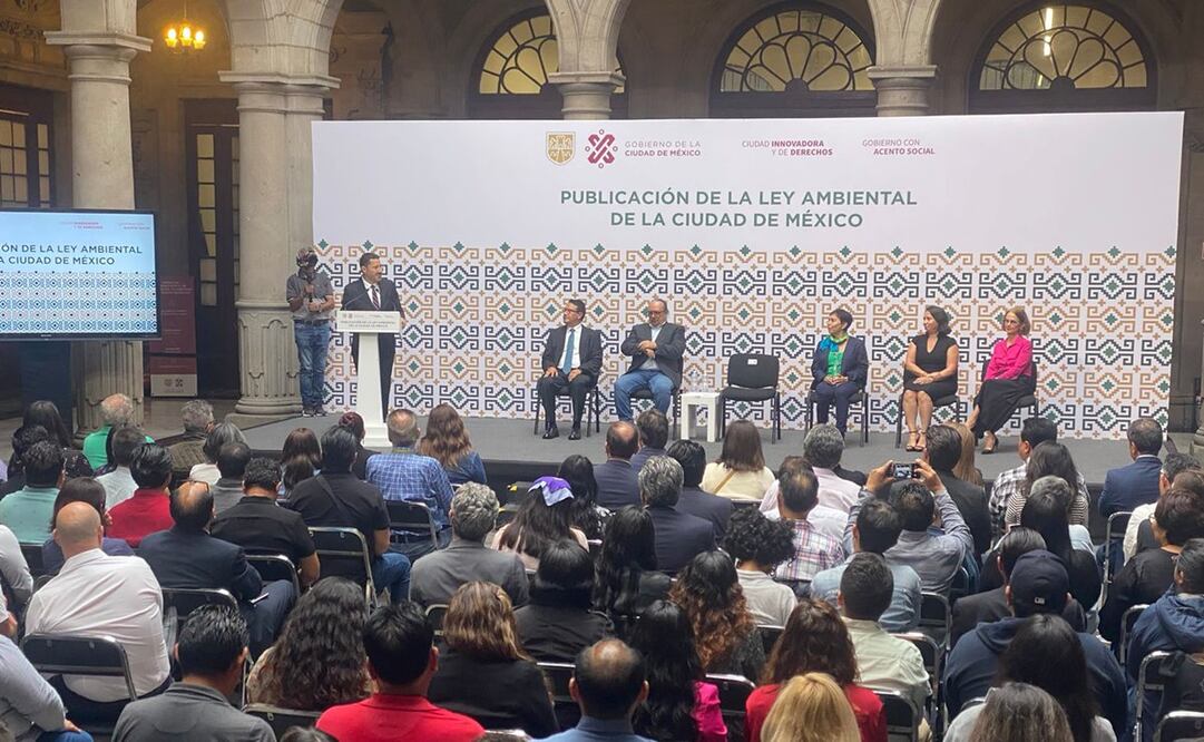 La nueva Ley Ambiental de la Ciudad de México fue expedida este jueves por el Gobierno local. Foto: Alberto Acosta / EL UNIVERSAL
