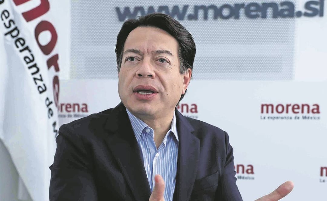 Mario Delgado, líder nacional de Morena. Foto: Archivo