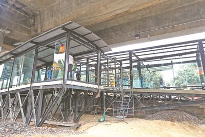 Abren ampliación de L5 del Metrobús con obras inconclusas