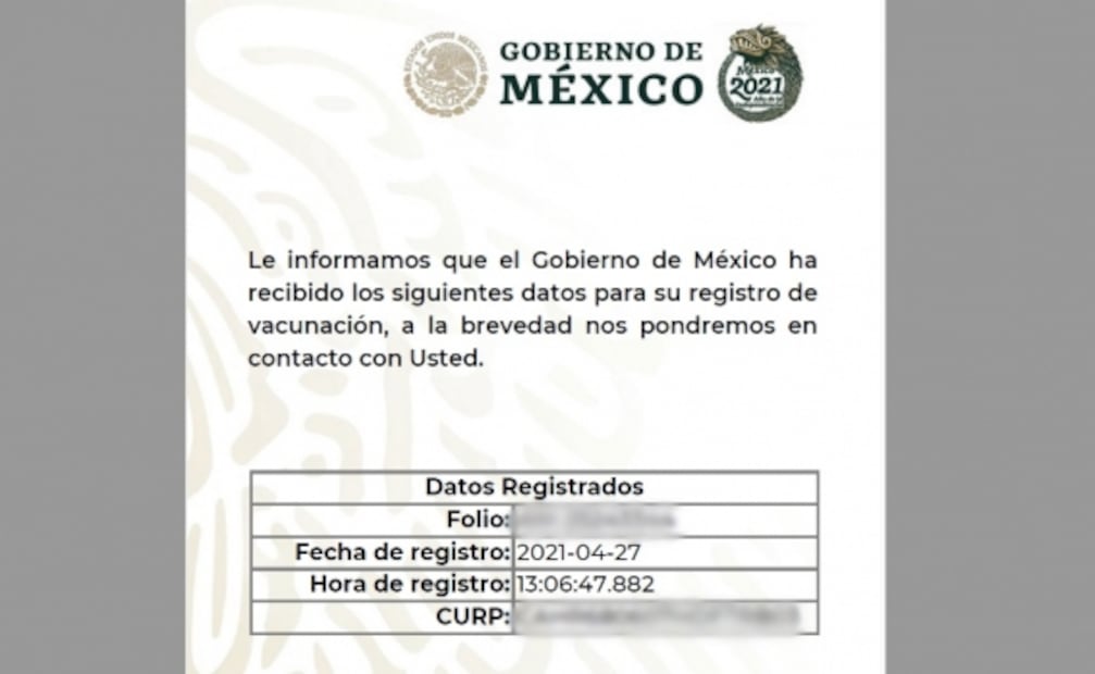 Reportan usuarios que desde hoy ya funciona el registro de vacunación para 50 a 59 años