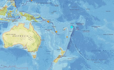 Terremoto de magnitud 7.6 sacude Tonga; descartan riesgo de tsunami