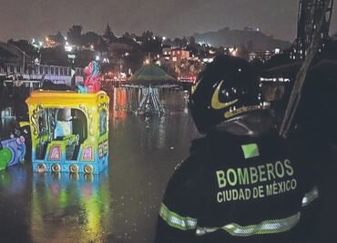 Lluvias azotan Milpa Alta; se anega predio de la Feria del Mole