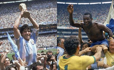 ¿Cuáles son las 10 leyendas del futbol mundial que jugaron en el antiguo estadio Azteca?