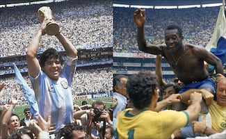¿Cuáles son las 10 leyendas del futbol mundial que jugaron en el antiguo estadio Azteca?