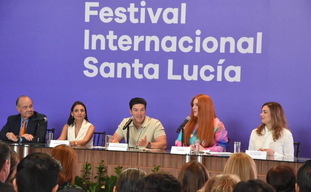 Presentación de la agenda cultural del Festival Internacional Santa Lucía / Foto: Emilio Vásquez