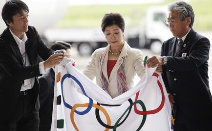 Tokio recibe la bandera olímpica