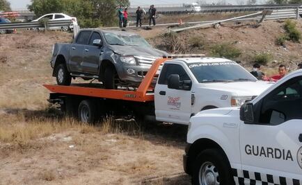 Se accidentan 5 elementos de la Guardia Nacional en volcadura en Sinaloa