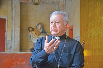 Sin pruebas, obispo acusa a Graco de "moches"