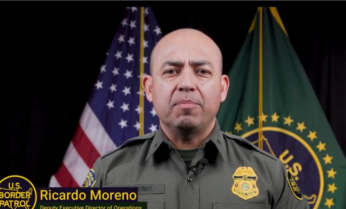 Ricardo Moreno de la Patrulla Fronteriza. Foto: X @USEmbassyMEX