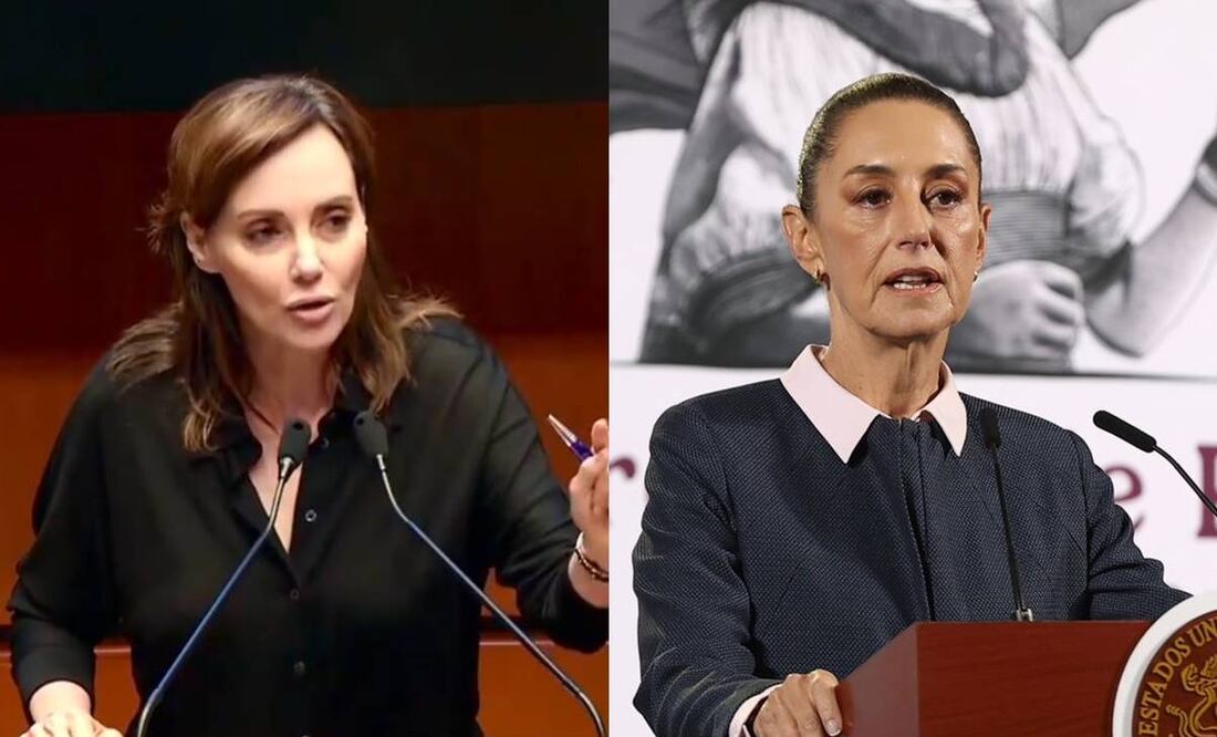 Lilly Téllez y Claudia Sheinbaum. Foto: Archivo/EL UNIVERSAL