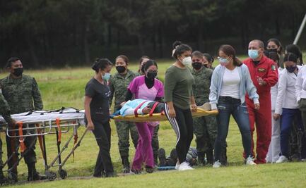 Imparten curso de capacitación para médicos y paramédicos en Zona Militar de Rayón