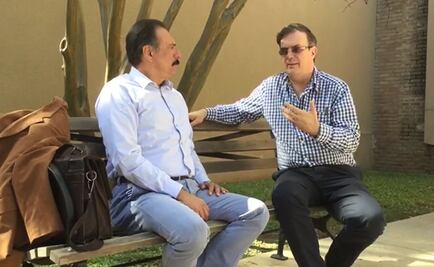 Reaparece Ebrard en Estados Unidos