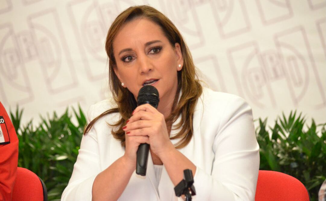 La presidenta nacional del PRI, Claudia Ruiz Massieu, aseveró que con esta decisión “la Corte da el primer paso para reconocer los salarios de los funcionarios  como una decisión técnica”. EMILIO VASQUEZ | EL UNIVERSAL