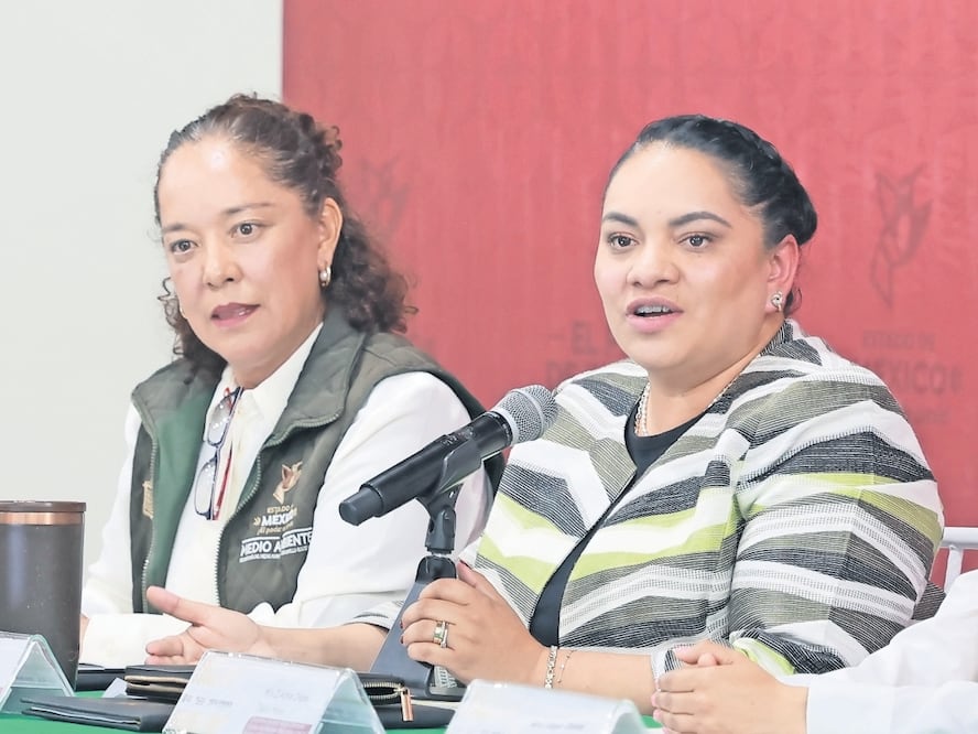 Los panteones verdes ahorrarán 50% de un proceso normal, dijo la secretaria Alhely Rubio. Foto: Alejandro Vargas / EL UNIVERSAL
