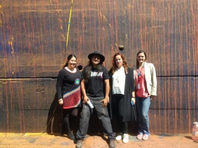 Central de Abastos conmemora el Día de la Mujer con mural