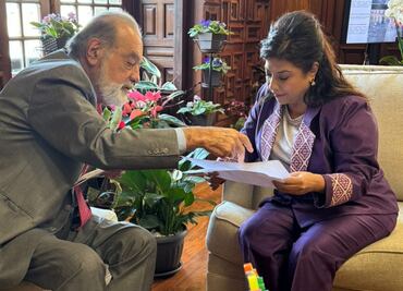 Clara Brugada se reúne con Carlos Slim y Francisco Cervantes; hablan sobre desafíos y oportunidades para la inversión privada