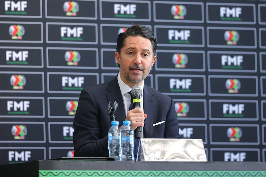 Yon de Luisa en el 2023, durante su gestión como presidente de la FMF - Foto: Imago7