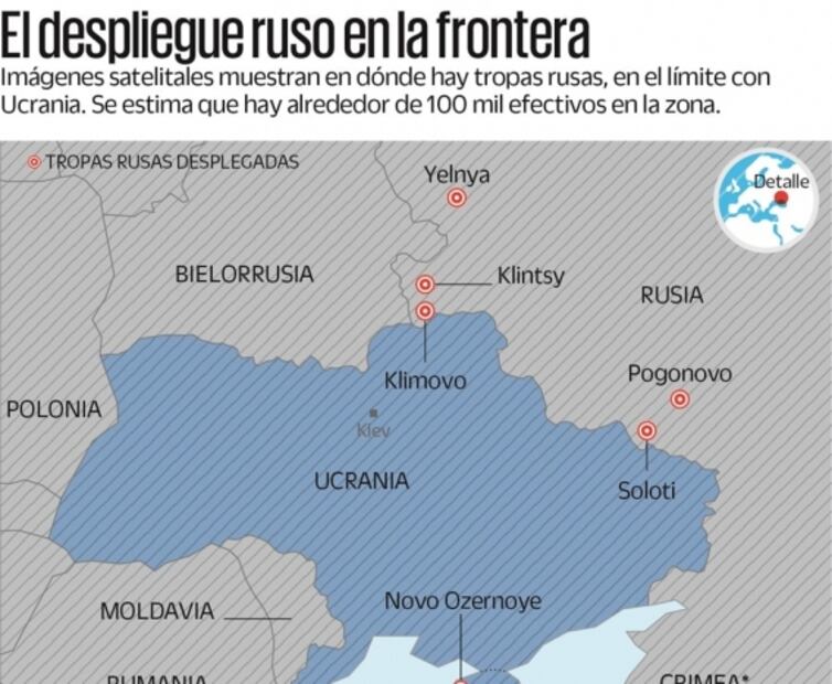 Países se alistan en caso de invasión a Ucrania